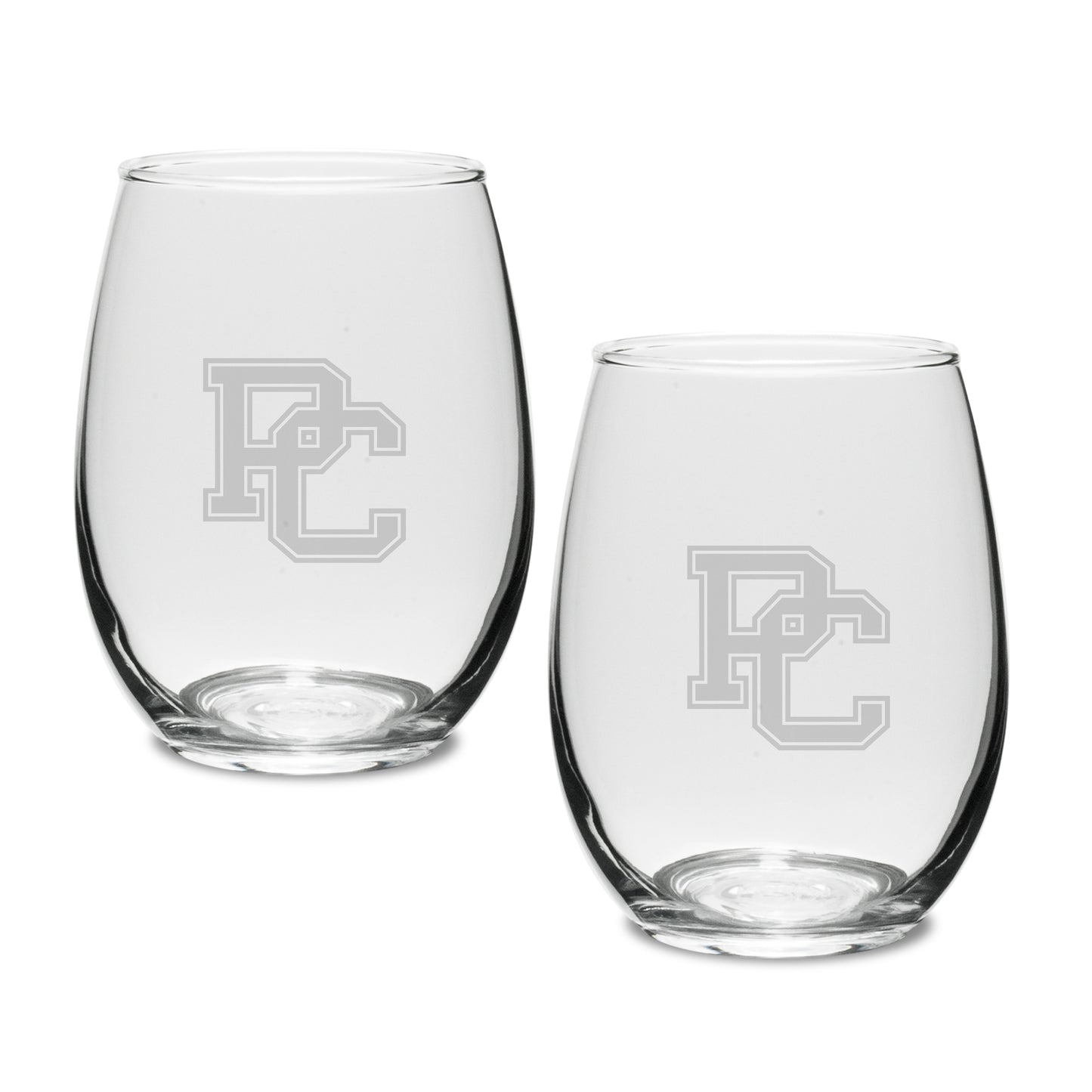 Stemless PC Wine Glass Set