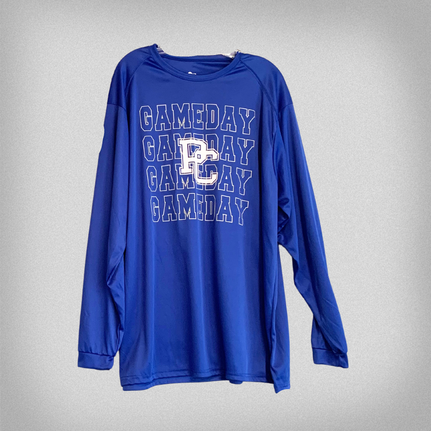 Royal Gameday Long Sleeve Performance Tee Unisex