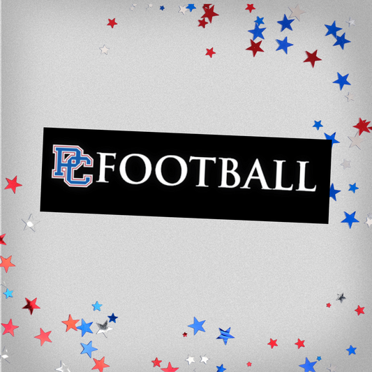 Presbyterian College Football Decal