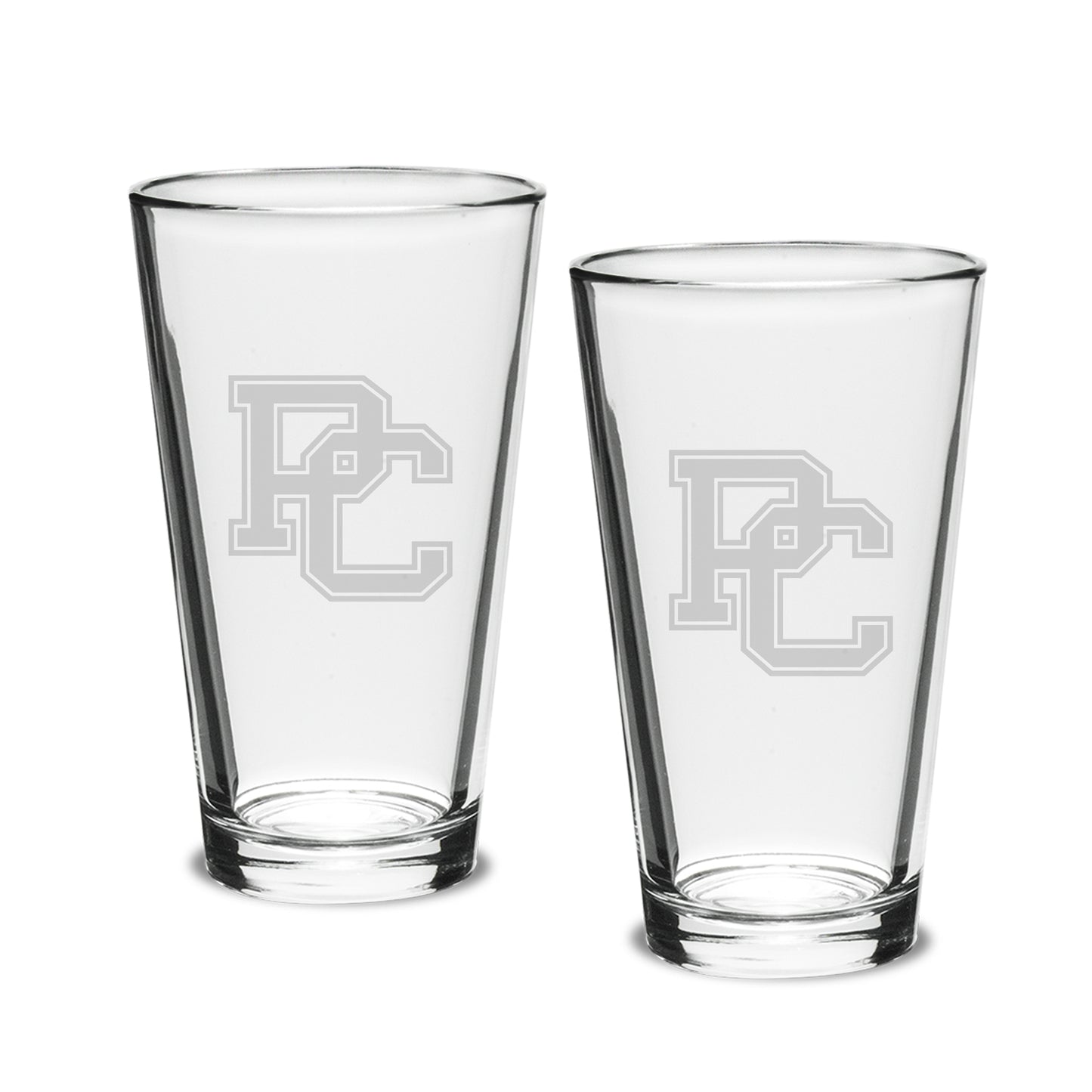 PC Campus Crystal Pub Glass 2 pack
