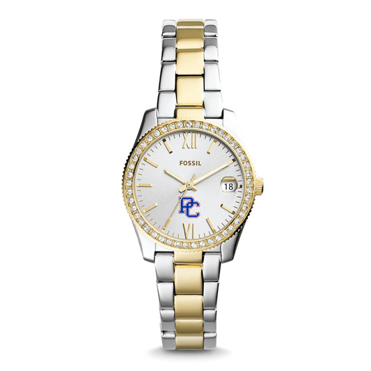 Women's PC Two-Tone Fossil Watch