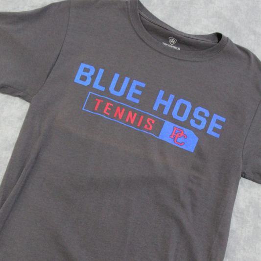 Blue Hose Tennis Graphite Tee