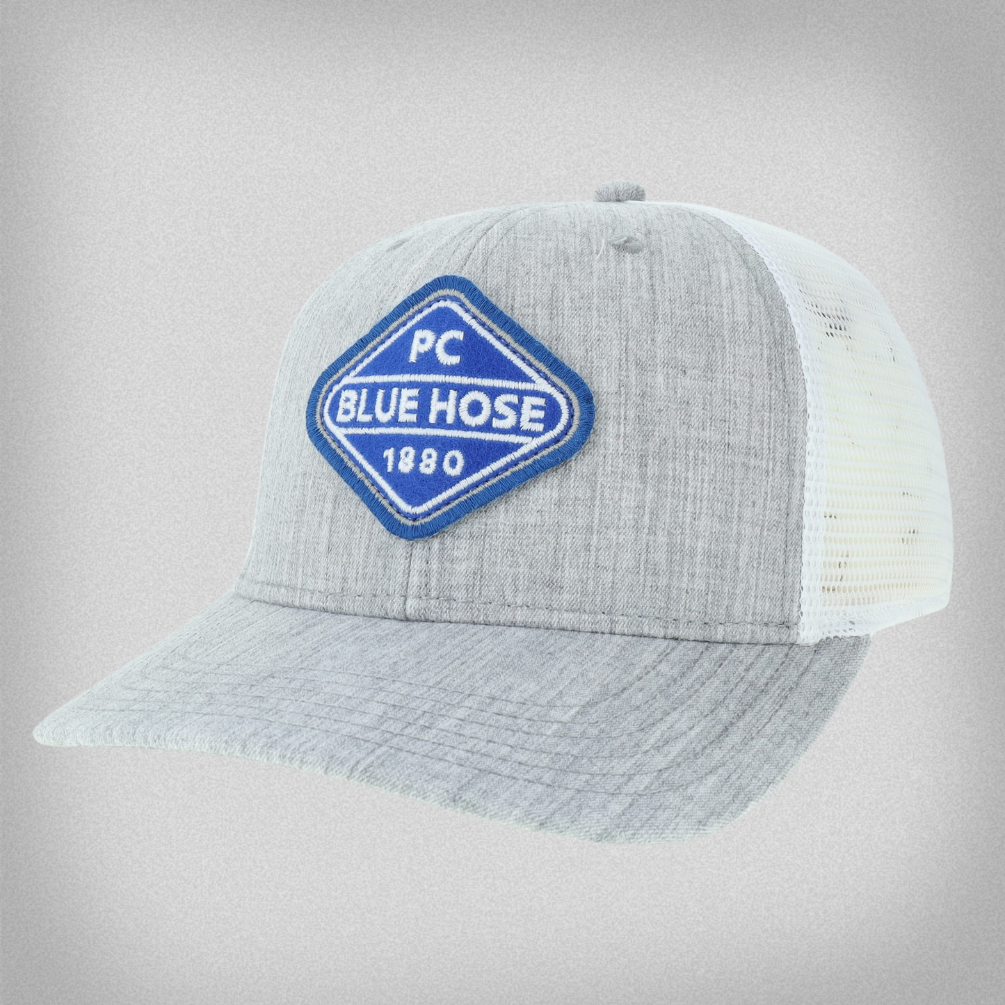 Grey White MPS Trucker Royal Patch