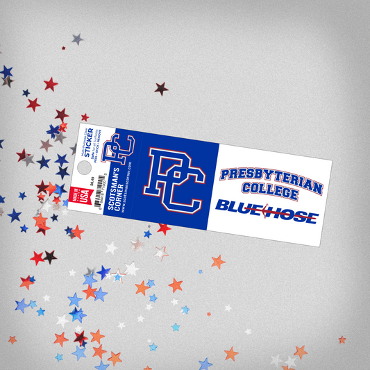 PC Blue Hose Sticker