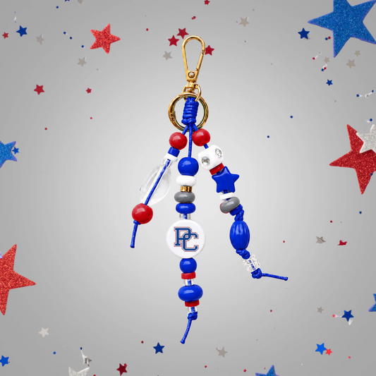 Beaded Bag Charm