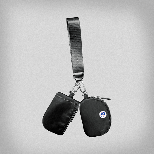 Black PC Coin Purse Keychain