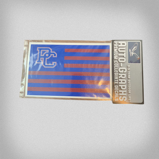PC USA Flag Full Color Decal