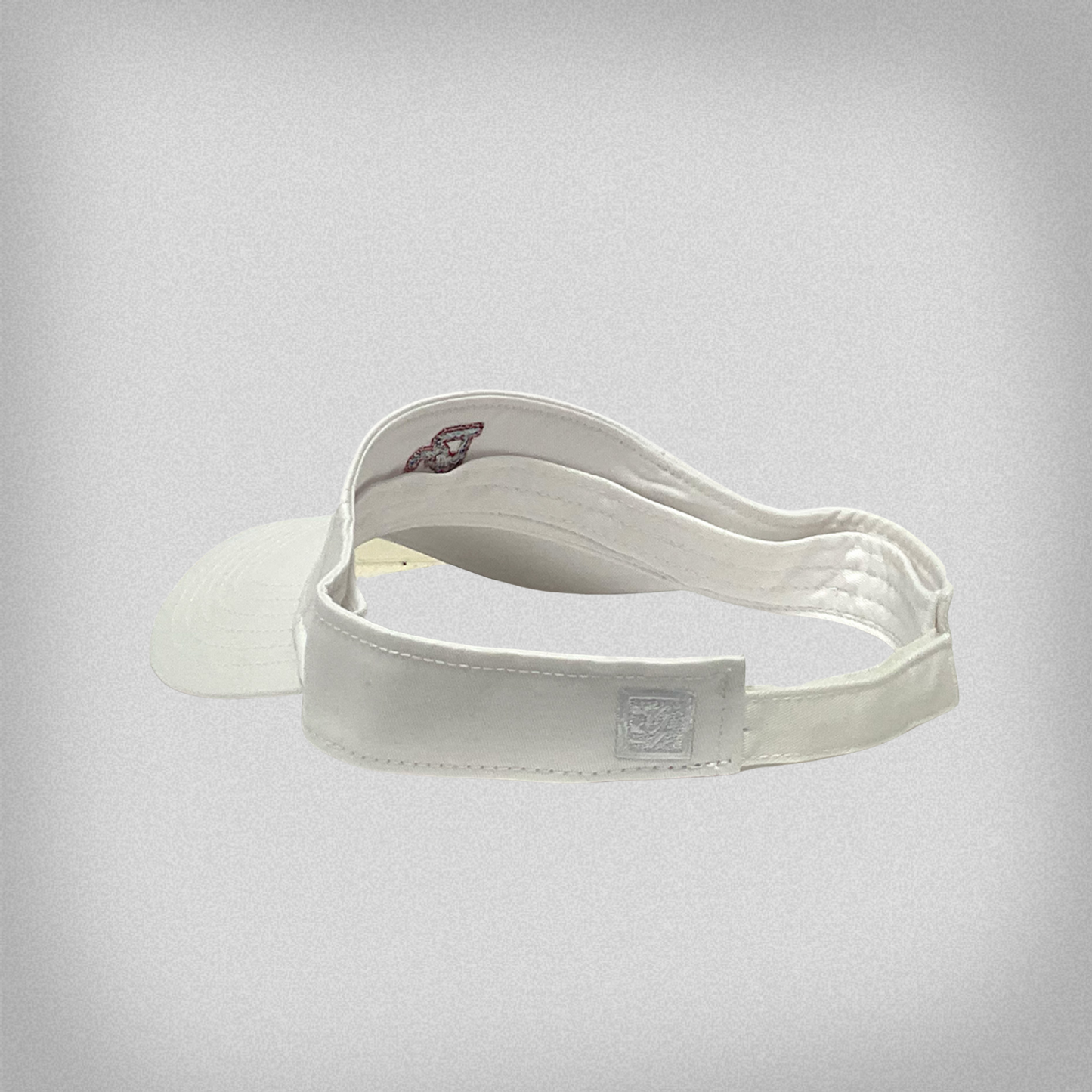 White Cotton Twill PC Visor